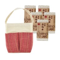 長秈米(5入)+跳色手提袋-海島夕陽